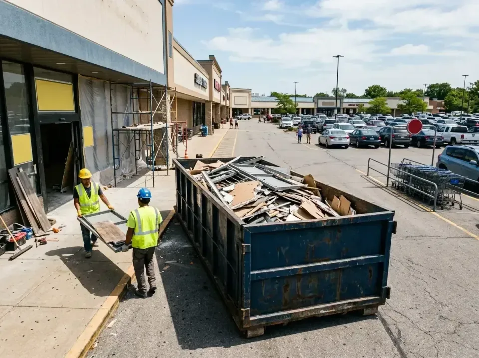 retail-store-renovation-debris-003 — frequently asked questions, Roll-off Dumpster Rentals in Covington, VA